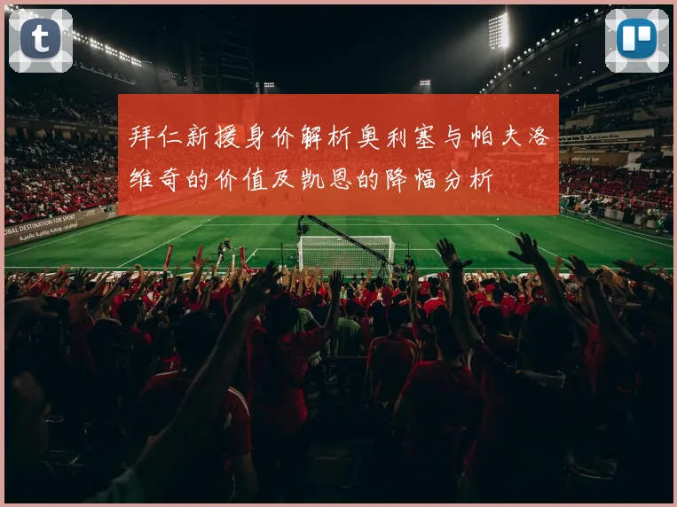 拜仁新援身价解析奥利塞与帕夫洛维奇的价值及凯恩的降幅分析